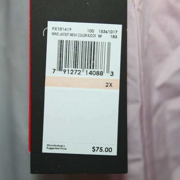 NWT FILA Windbreaker Jacket Mesh HW8271 - Picture 4 of 6